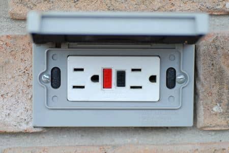 Ground fault protection outlets