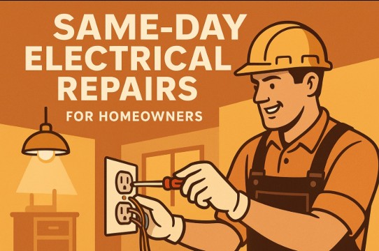Metairie Electrician Providing Same Day Residential Electrical Repairs for New Metairie Homeowners 